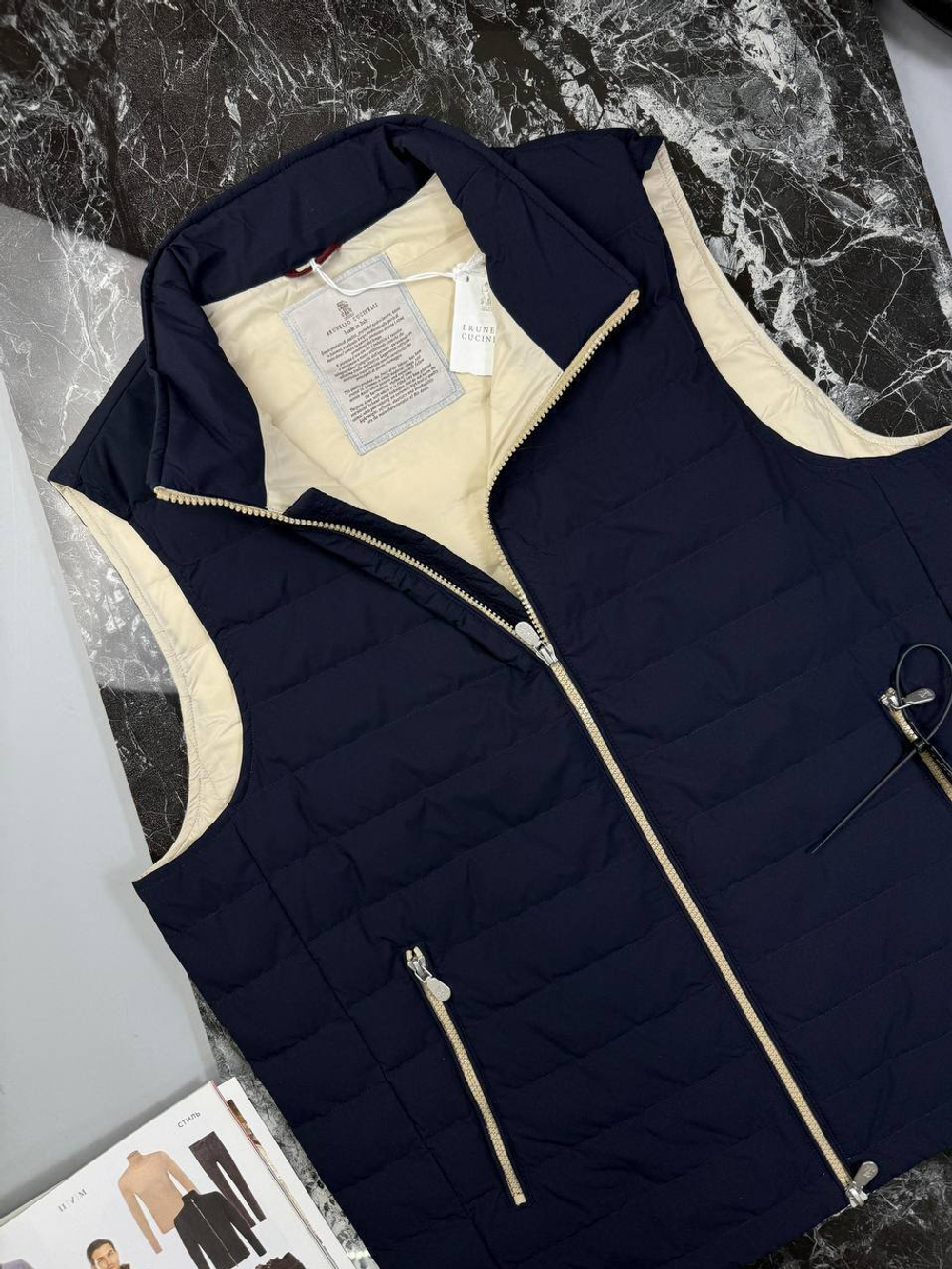 Жилет Brunello Cucinelli, арт. 476470425