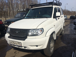 Покраска Раптором УАЗ Патриот