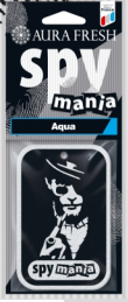 Аром-р AURA FRESH SPY MANIA Aqua, кор.-40 шт.