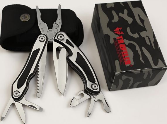 Туристический армейский мультитул нож 9в1 "Traveler"