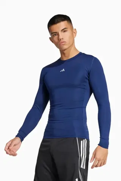 Термофутболка adidas Techfit LS - темно-синий