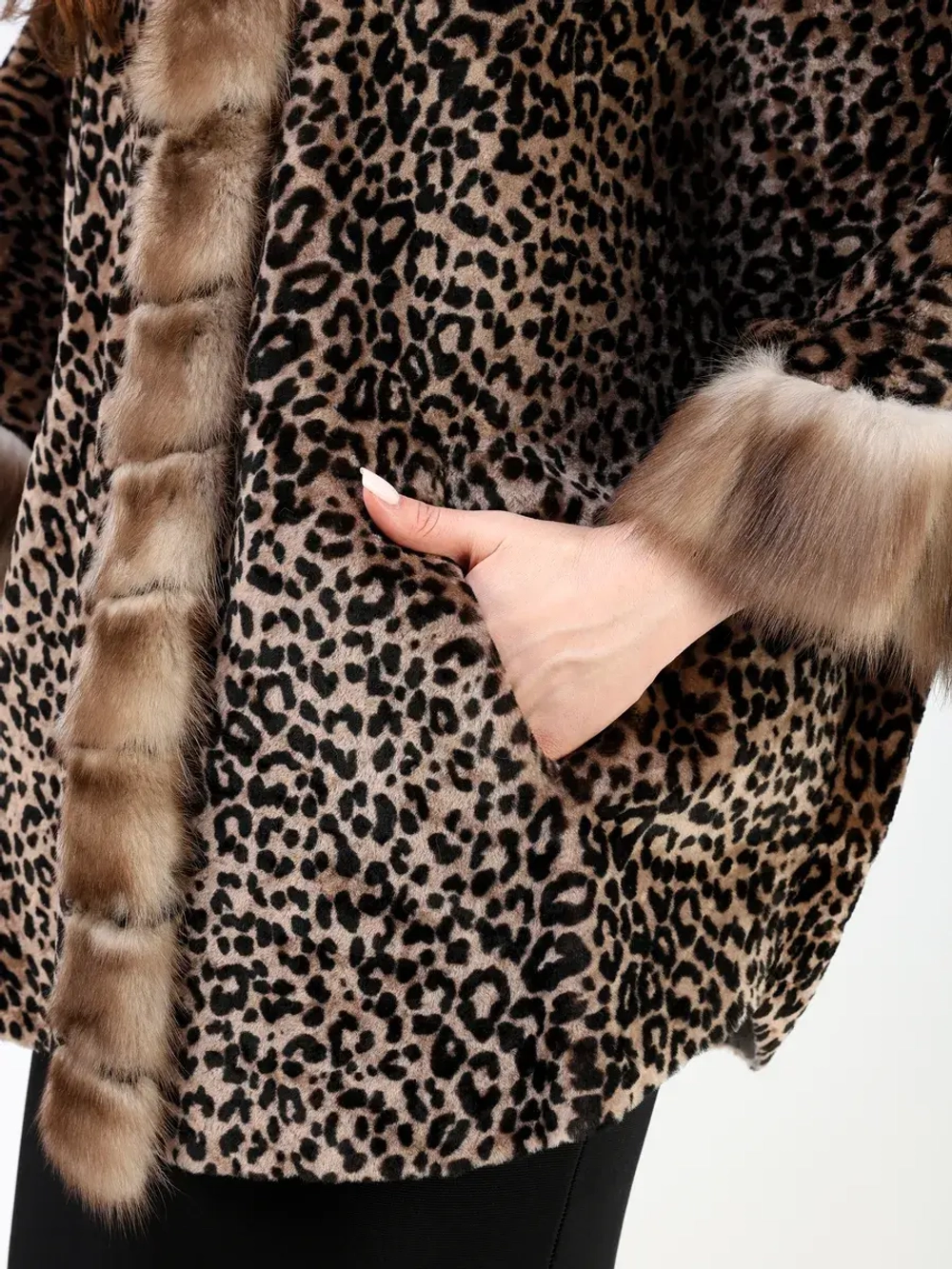 Шуба зимняя дубленка натуральная