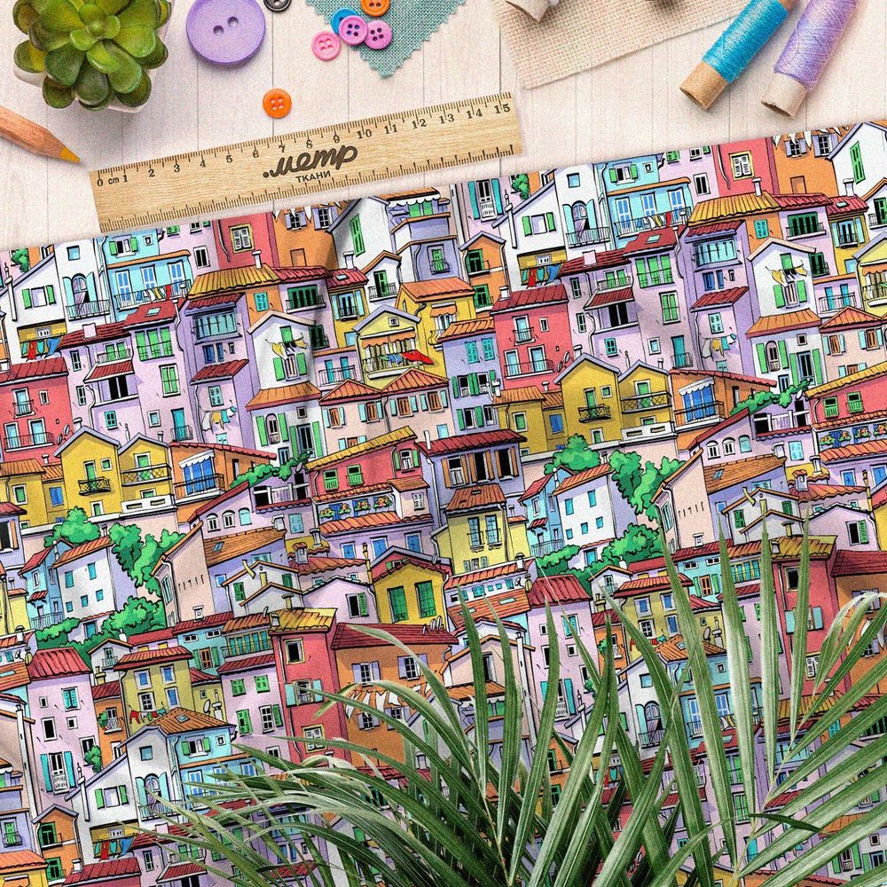 Ткань дюспо городские дома