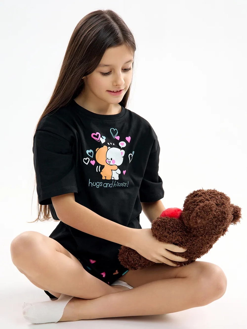 Пижама домашняя с шортами