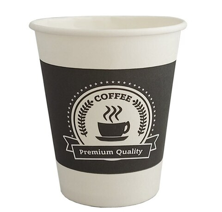 Стакан 350 мл для гор. напит. Premium Quality черный В