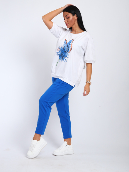 Брюки на манжете 2