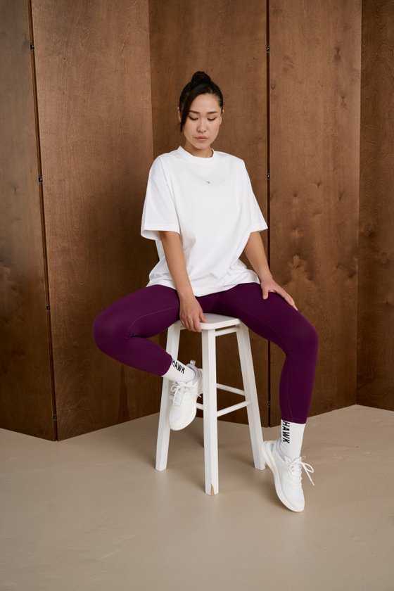 ЛЕГГИНСЫ ONE SIZE (сливовый)