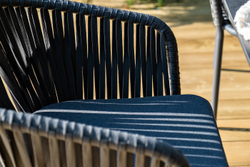 "Каффе Дабл" обеденная группа на 4 персоны, цвет "серый гранит"