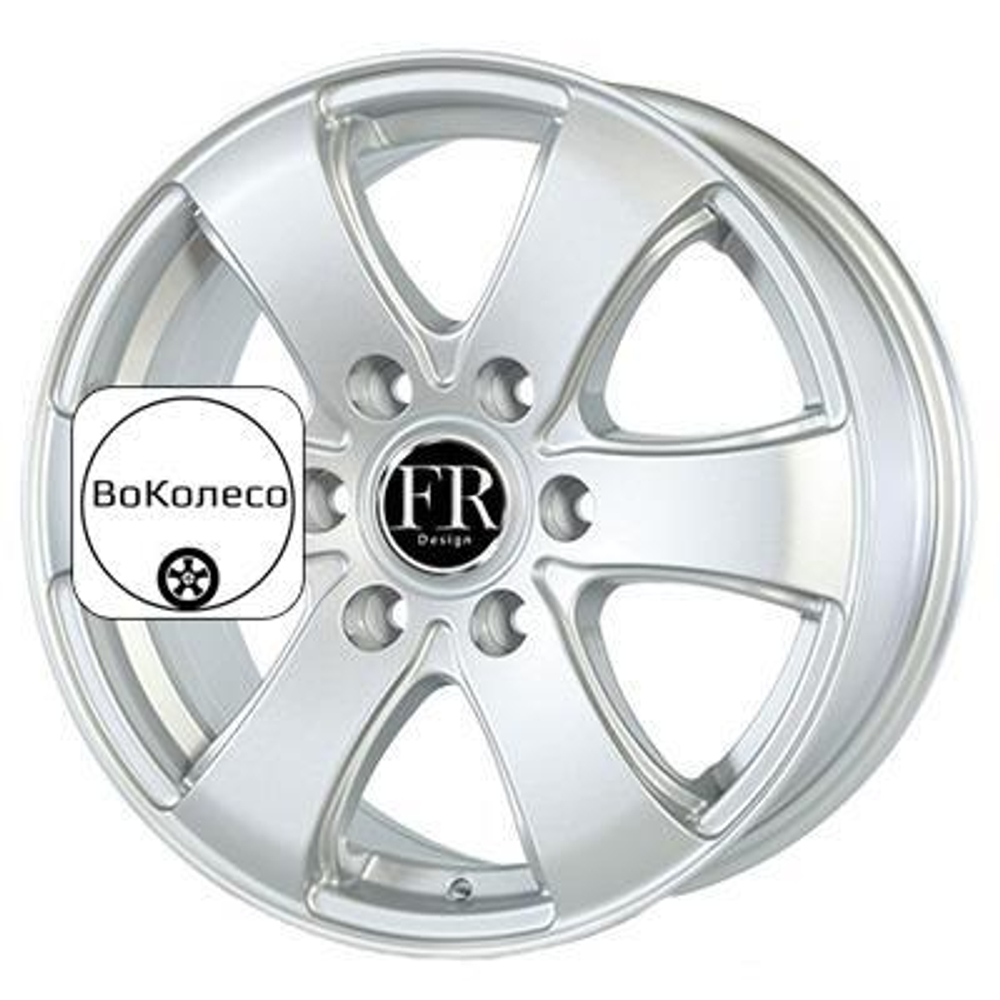 7x16/6x130 ET50 D84,1 MR747 Silver FR replica