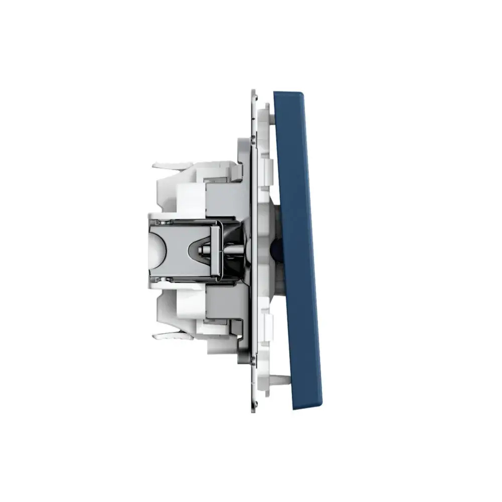 ARTGALLERY 1-клавишный ПЕРЕКЛЮЧАТЕЛЬ, 10АХ, механизм, быстрозажим. клем., АКВАМАРИН