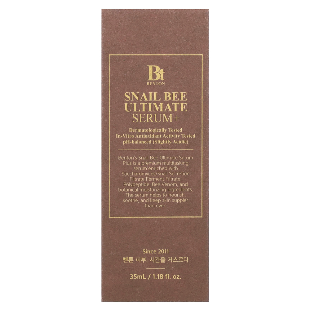 Benton, сыворотка Snail Bee Ultimate Serum, 35 мл (1,18 жидк. унции)