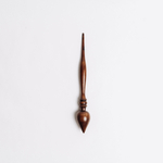 Опорное веретено для прядения из древесины клена 240 мм. B80