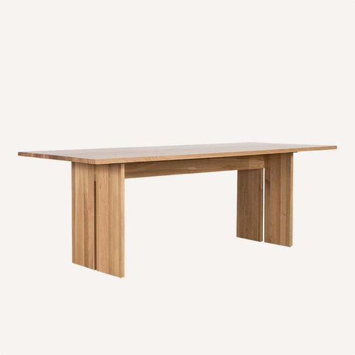 Прямоугольный кухонный стол из массива дуба - JULMA