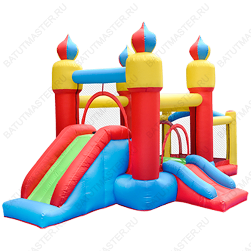 Батут для дома "Сказочный город" 4,35*2,7*2,25м