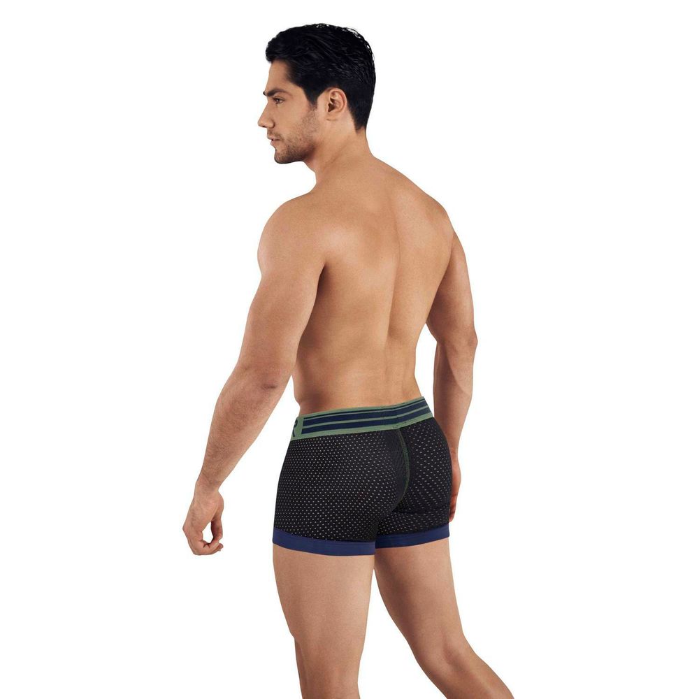 Мужские боксеры черные сетчатые Clever BRASILEA BOXER 034811