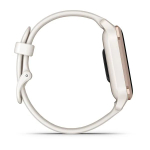 Смарт часы Garmin Venu Sq 2 Music Edition цвет слоновой кости с персиково-золотым алюминиевым безелем