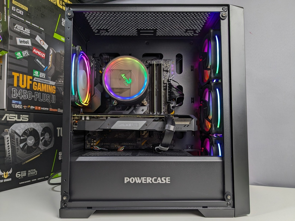 GT3 на базе i5-12400f | RTX 3050 | 16GB DDR5