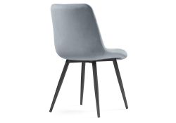 Стул на металлокаркасе Fox black / gray