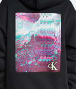 Худи BACK HYPER REAL CALVIN KLEIN JEANS - черный(J20J222225)