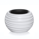 Кашпо "Luna" V=36л D435 mm со вставкой V=9л цвет в ассортименте