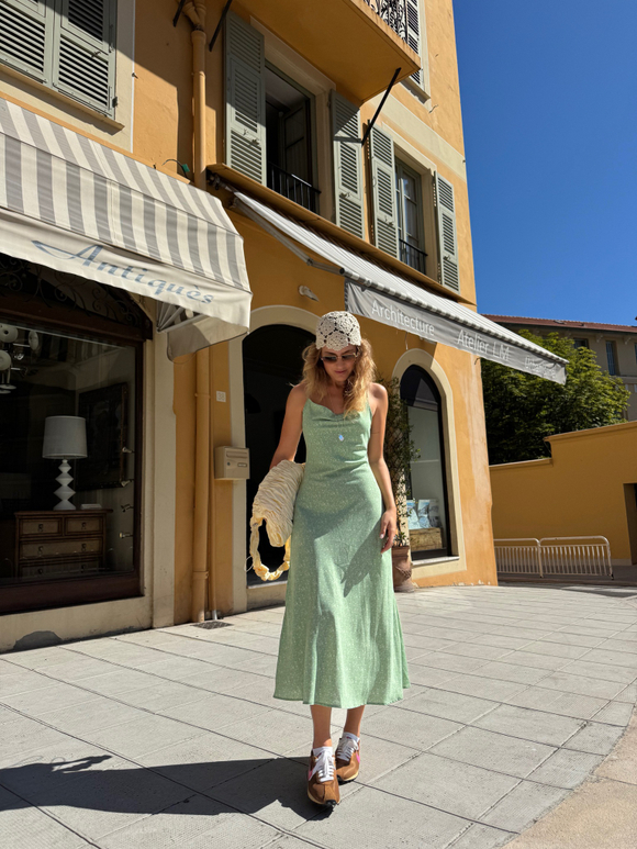 Сорочка Cherry glow матча