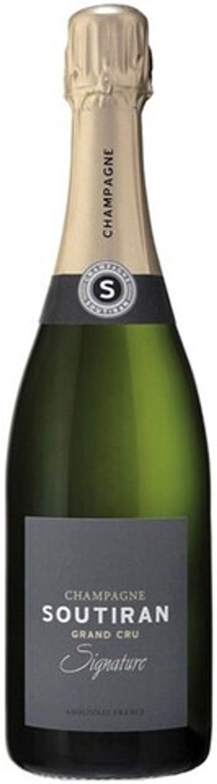 Шампанское Soutiran Cuvee Signature Grand Cru Brut, 0,75 л.