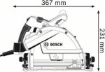 Сетевая дисковая пила BOSCH GKT 55 GCE 0601675001 Кейс L-Boxx