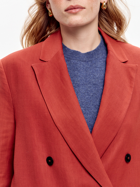 Льняной жакет