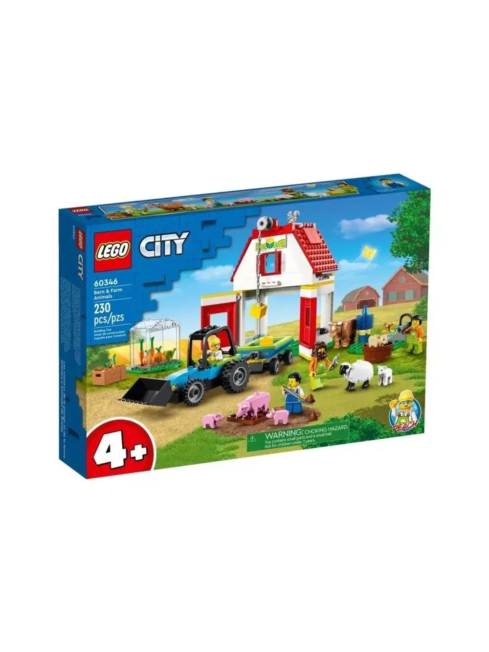 Лего Сити 60346 Ферма и амбар с животными Lego City