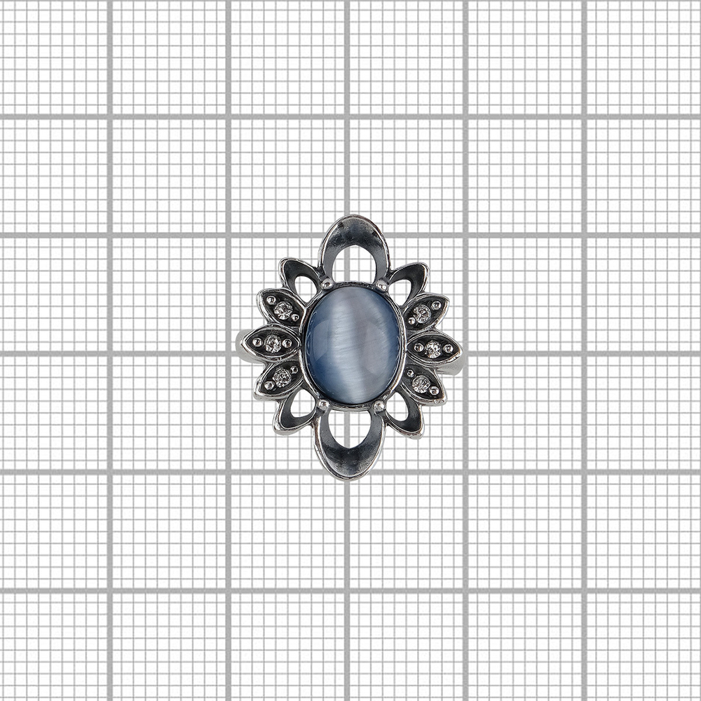 "Минто" кольцо из коллекции "Самоцветы"