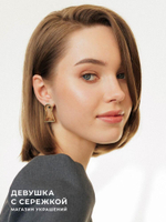 Сережки «Его тайна»