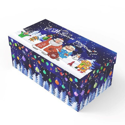 Коробка подарочная, новогодняя