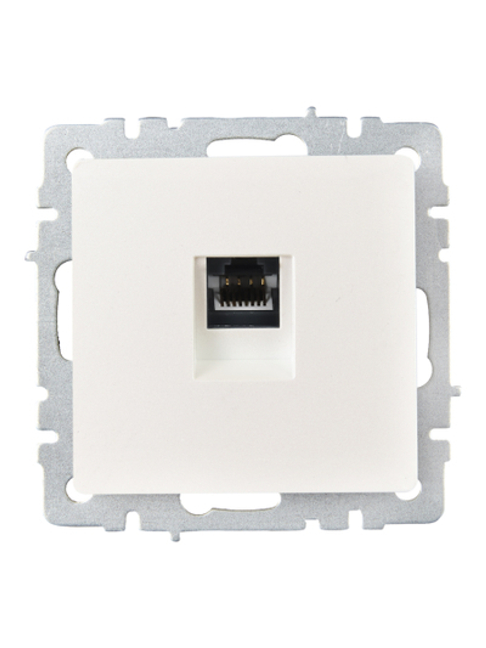 BRITE Розетка компьютерная RJ45 кат.6 РК11-БрЖ жемчуг IEK
