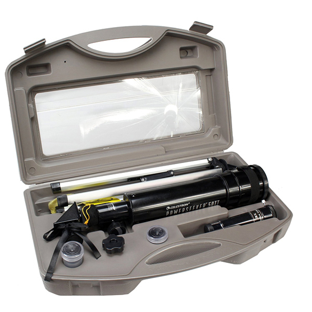 Телескоп Celestron PowerSeeker 50 TT AZ, в кейсе