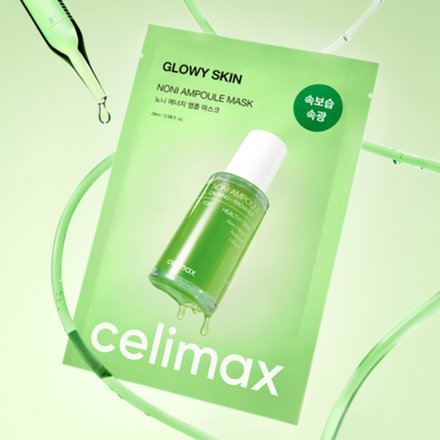 Celimax Маска тканевая ампульная с экстрактом нони - The real noni energy ampoule mask, 29мл