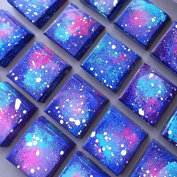 289 | Форма для шоколадных изделий &quot;Квадрат и изгибы&quot; (275*175 мм)