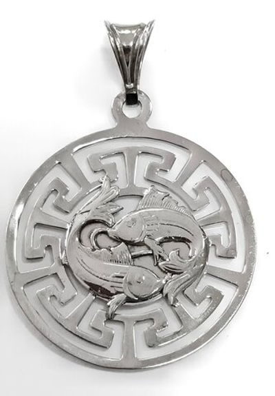 Ювелирная подвеска из серебра Рыбы