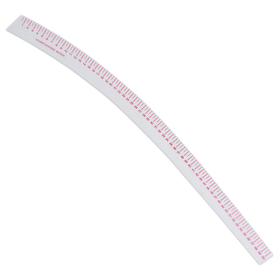 Лекало портновское (бочок сабля) d 5134 (0334-5352) 60х7см Maxwell