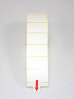 Термоэтикетки ТОП 600 шт в рулоне, размер 58х40 (16 рулонов)