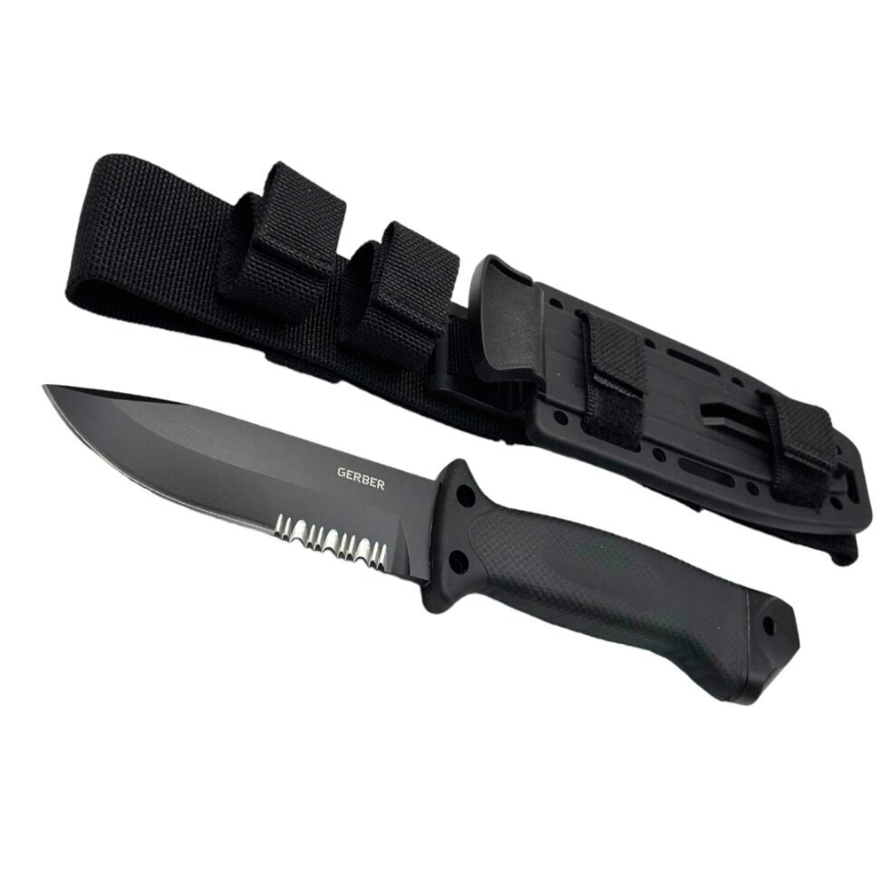 Тактический нож Gerber LMF II Infantry с серрейтором (Черный)
