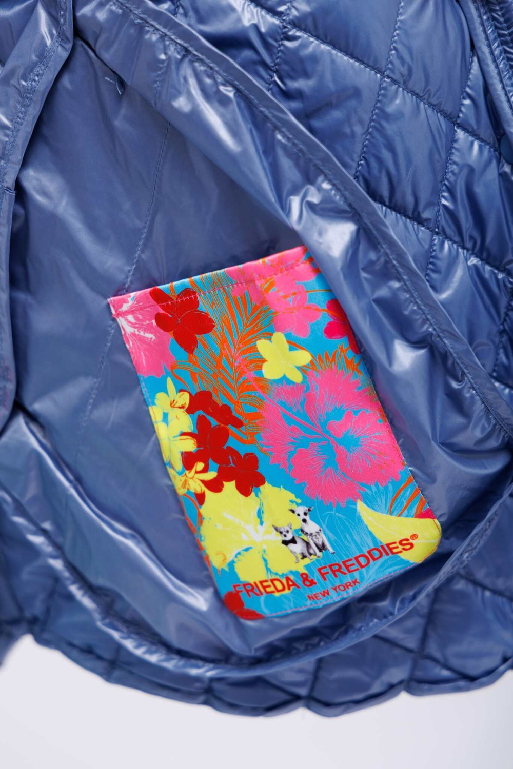 Куртка жен. Frieda Freddies голубая 4733