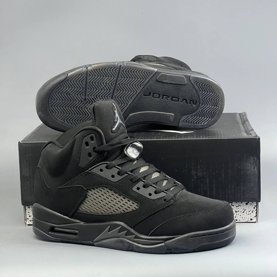 Кроссовки Nike Jordan 5 #282 (черн.)