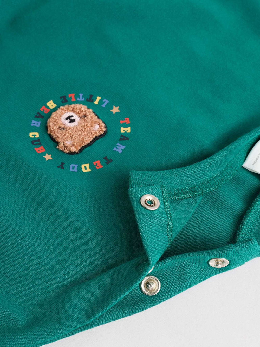 Свитшот и легинсы в комплекте для малышей Next AH5-356, Зеленый, Светло-бежевый