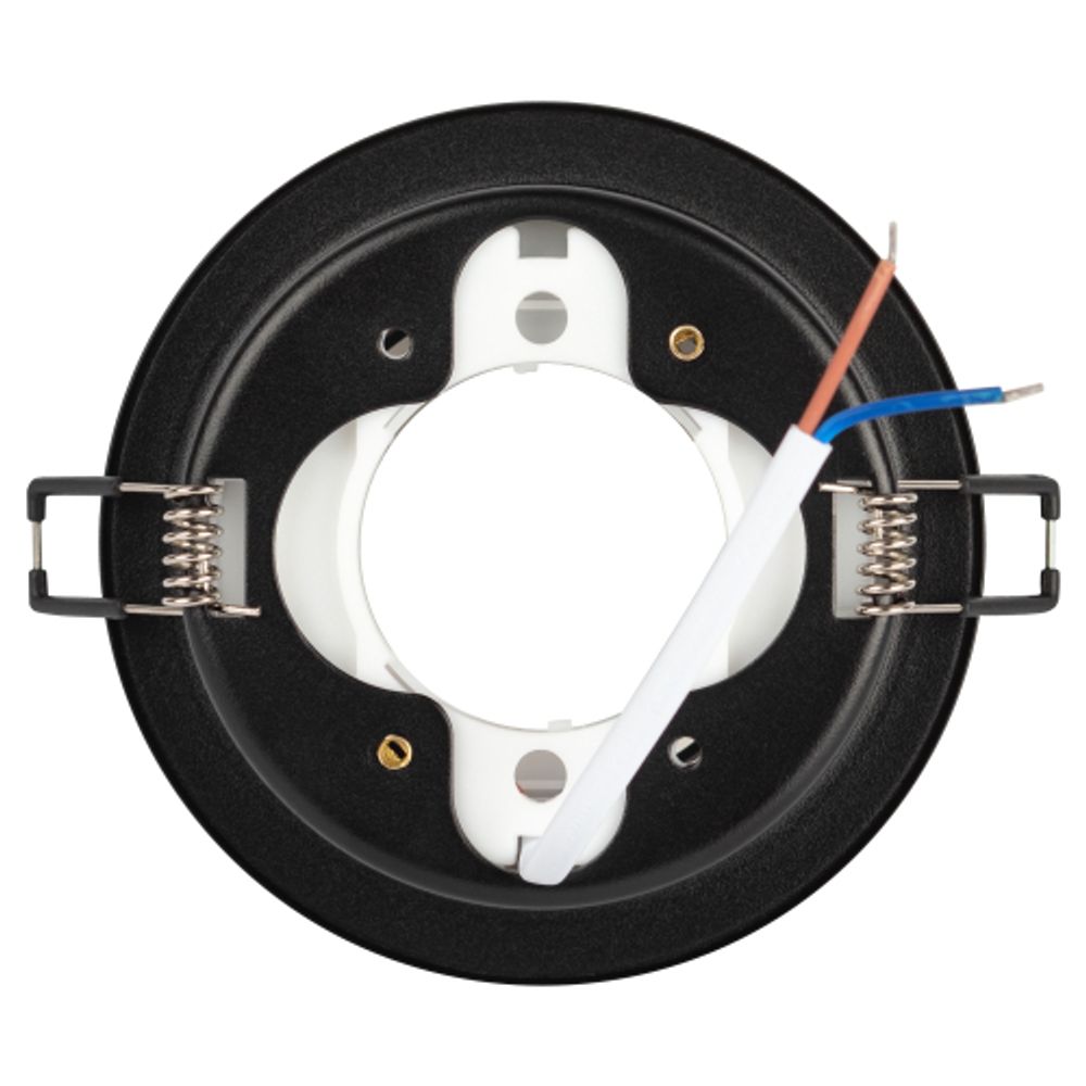 Светильник встраиваемый ЭРА DK116 BK под лампу GX53 черный