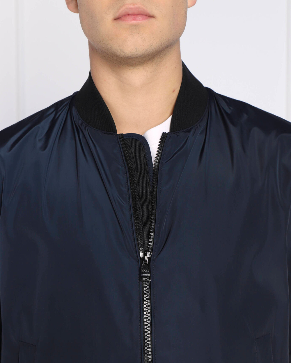 куртка бомбер costia1 BOSS BLACK - темно-синий(50479241)