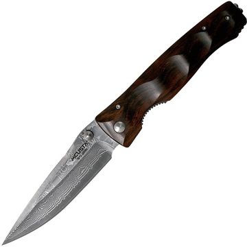 Складной нож Mcusta Tactility Elite Stainless c клинком из стали VG-10 San Mai (Laminated Stainlesss Damascus) рукоять дерево (Палисандр)