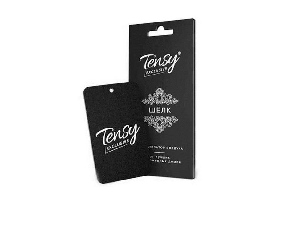 Картон Парфюм Шелк ароматизатор Tensy