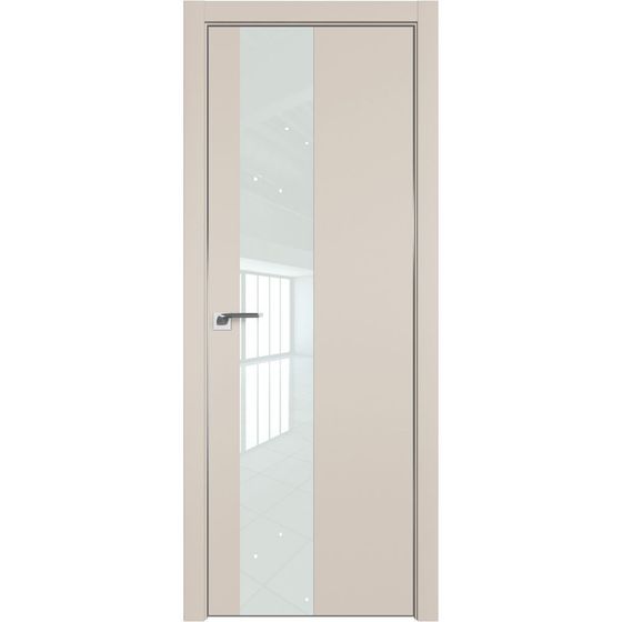 Межкомнатная дверь unilack Profil Doors 5E санд со вставкой