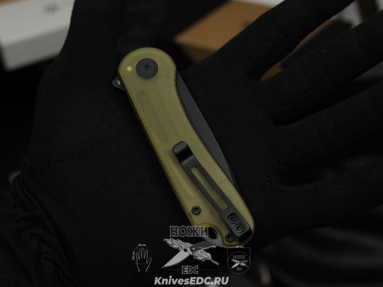 Нож складной CIVIVI Elementum C907A-5 сталь клинка D2, рукоять Ultem