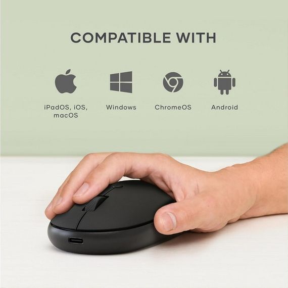 Беспроводная мышь Satechi OntheGo Bluetooth Mouse (ST-MOTGK) Black